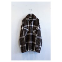 Old Waffle Plaid Shirt | Vintage.City ヴィンテージ 古着
