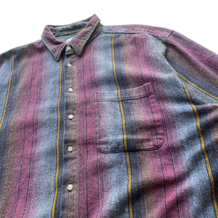 80-90s "Johnny Cotton" Flannel Shirt | Vintage.City 빈티지숍, 빈티지 코디 정보