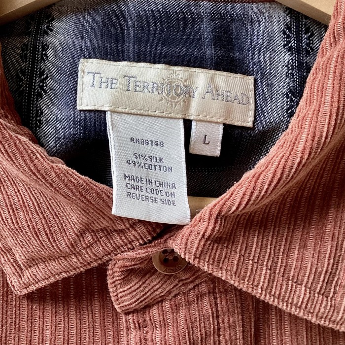 シルク混コーデュロイシャツ | Vintage.City 古着屋、古着コーデ情報を発信
