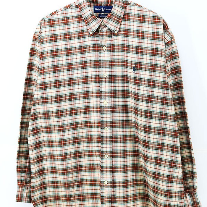 90s POLO RalphLauren BLAKE Check shirts | Vintage.City 빈티지숍, 빈티지 코디 정보
