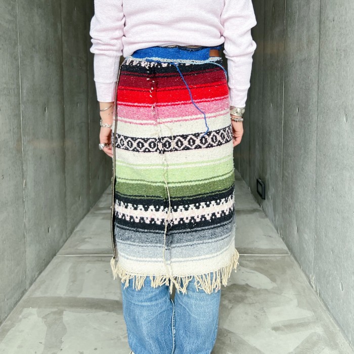 77 circa remake fringe skirt | Vintage.City 古着屋、古着コーデ情報を発信