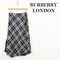 BURBERRY LONDON レディース チェック柄 総柄 フレア スカート | Vintage.City ヴィンテージ 古着