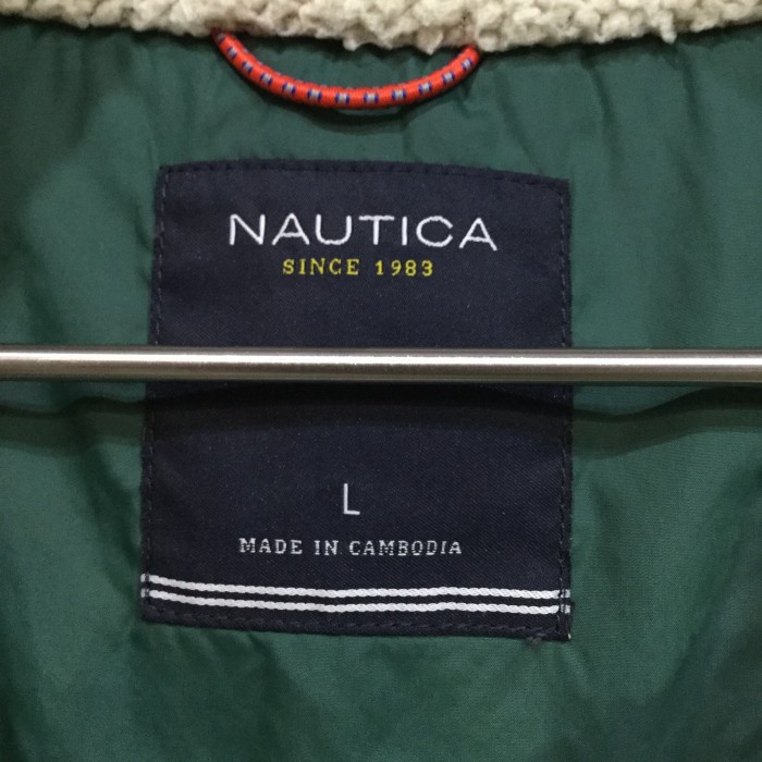 『送料無料』NAUTICA ワンポイントナイロンジャケット L 内フリース | Vintage.City 古着屋、古着コーデ情報を発信