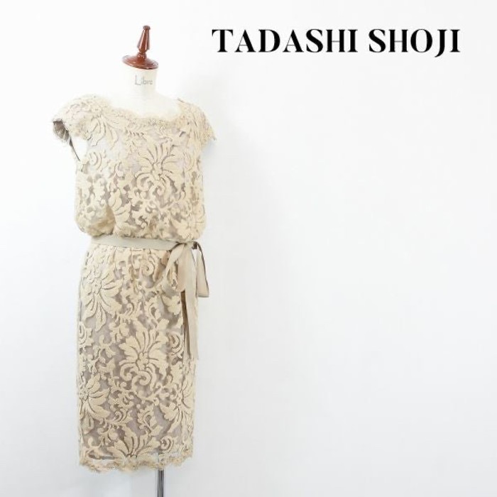 TADASHI SHOJI レディース 総レース ロング ワンピース ベージュ | Vintage.City Vintage Shops, Vintage Fashion Trends