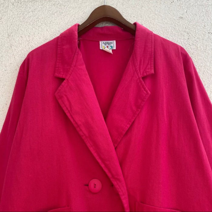 tailored jacket pink | Vintage.City 古着屋、古着コーデ情報を発信
