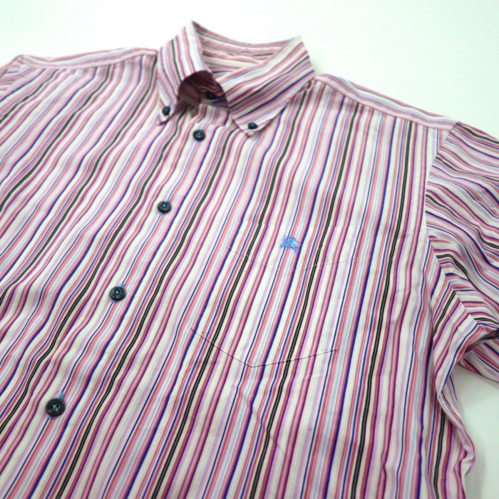 BURBERRY BLACK LABEL ボタンダウンシャツ 3 マルチカラー | Vintage.City 古着屋、古着コーデ情報を発信