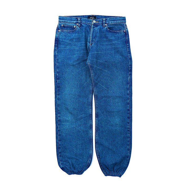 A.P.C. デニムジョガーパンツ 29 ブルー 裾絞り 日本製 | Vintage.City 古着屋、古着コーデ情報を発信