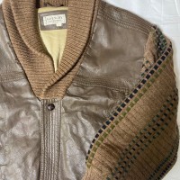 70s-80s GIVENCHY レザー複合ジャケット | Vintage.City 古着屋、古着コーデ情報を発信