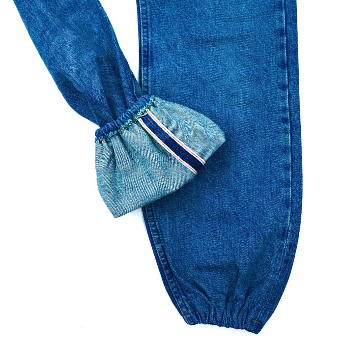 A.P.C. デニムジョガーパンツ 29 ブルー 裾絞り 日本製 | Vintage.City 古着屋、古着コーデ情報を発信