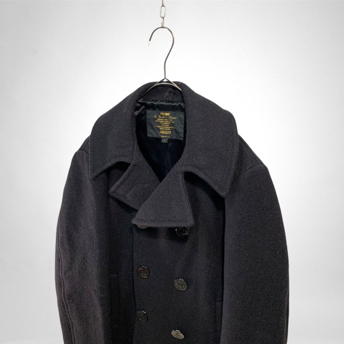 FIDELITY Wool P-coat MADE IN USA | Vintage.City