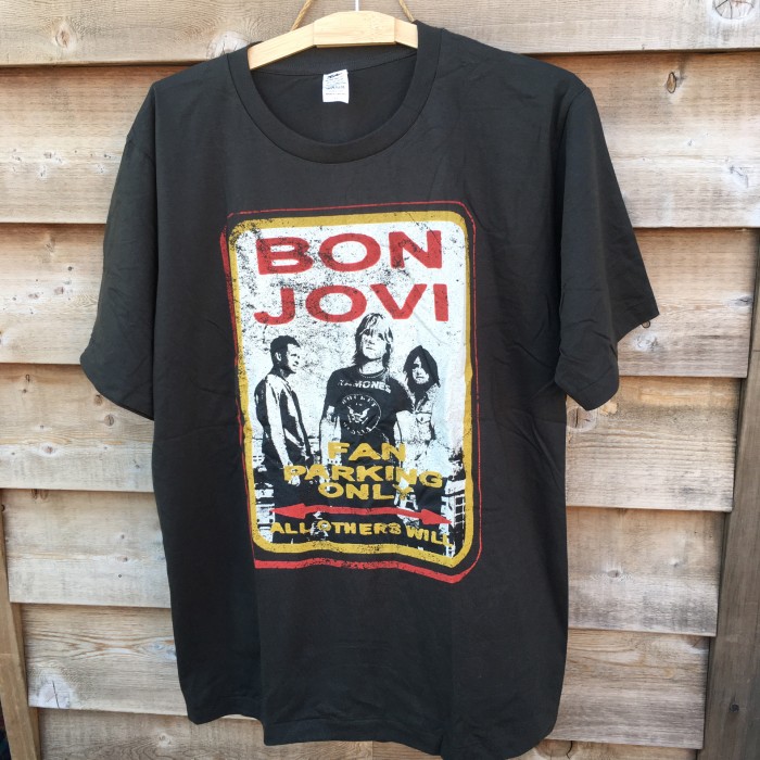 ボンジョヴィ Bon Jovi L バンドTシャツ ロックTシャツ | Vintage.City