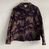 gobelin jacquard jacket | Vintage.City 古着屋、古着コーデ情報を発信