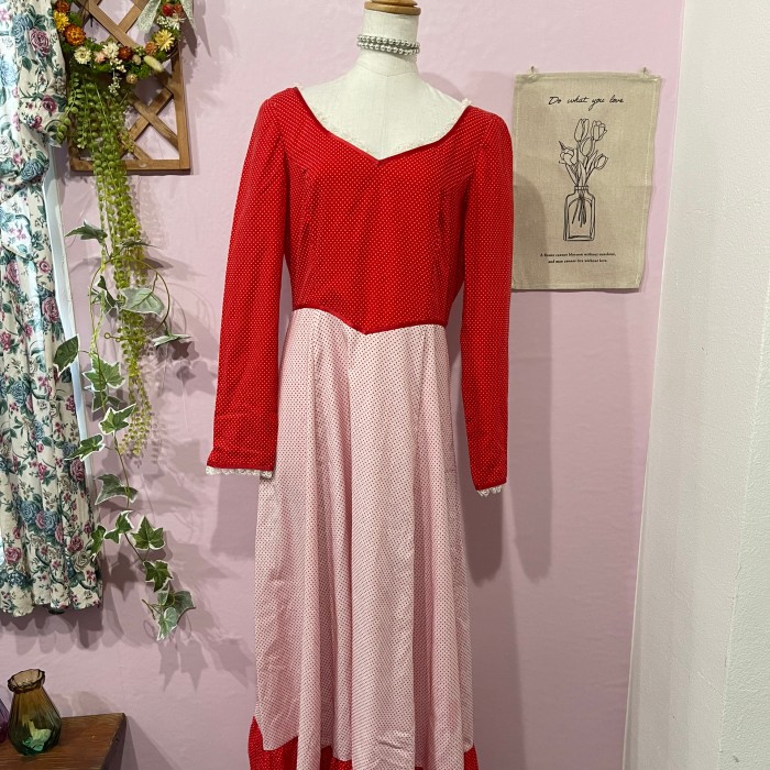【70's VINTAGE 】design dress | Vintage.City 古着屋、古着コーデ情報を発信