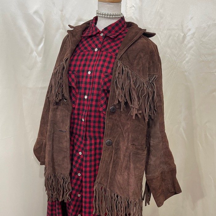 U.S.A.70's western fringe jacket | Vintage.City 古着屋、古着コーデ情報を発信