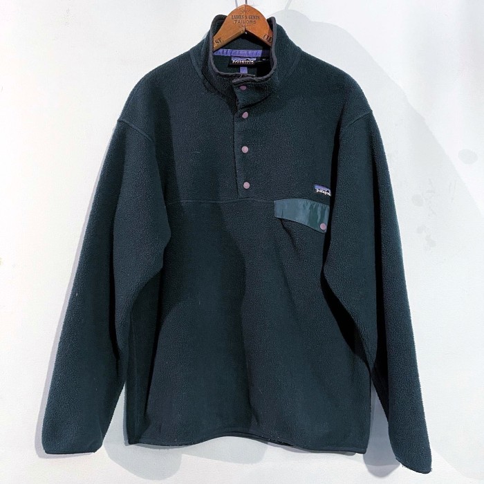 1996'y patagonia snap T-shirt fleece | Vintage.City 古着屋、古着コーデ情報を発信