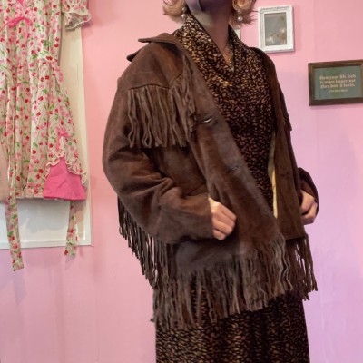 U.S.A.70's western fringe jacket | Vintage.City 古着屋、古着コーデ情報を発信