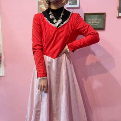 【70's VINTAGE 】design dress | Vintage.City 빈티지숍, 빈티지 코디 정보