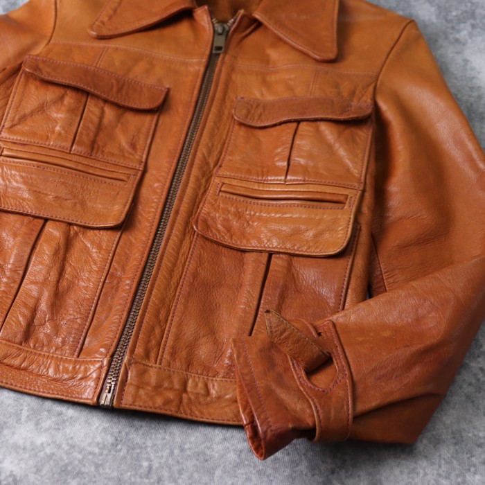 1970s East West Leather Jacket S程度 | Vintage.City Vintage Shops, Vintage Fashion Trends