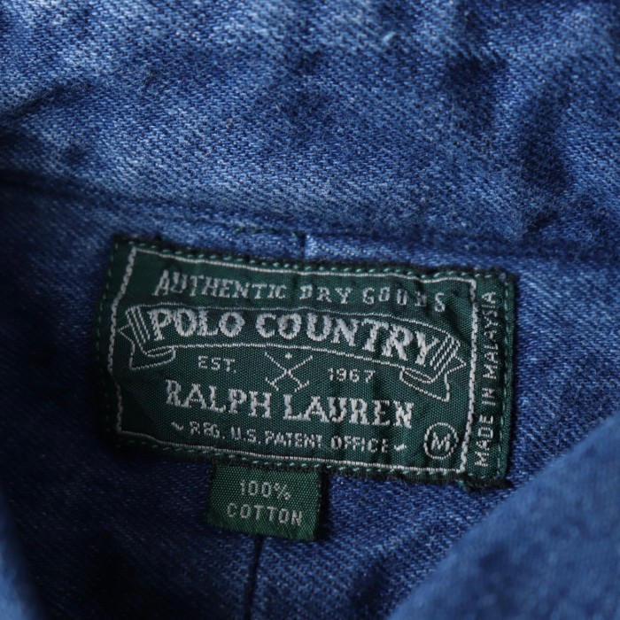 1990s POLO COUNTRY DENIM SHIRTS " DEADST | Vintage.City 古着屋、古着コーデ情報を発信
