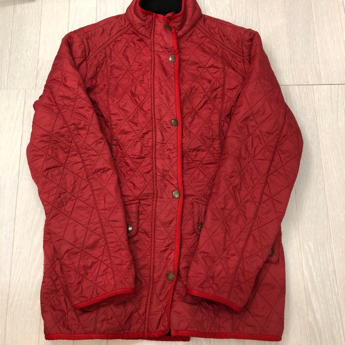 真っ赤なバブアージャケット | Vintage.City 古着屋、古着コーデ情報を発信