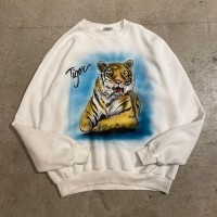 80s hand painted sweat shirt | Vintage.City 古着屋、古着コーデ情報を発信