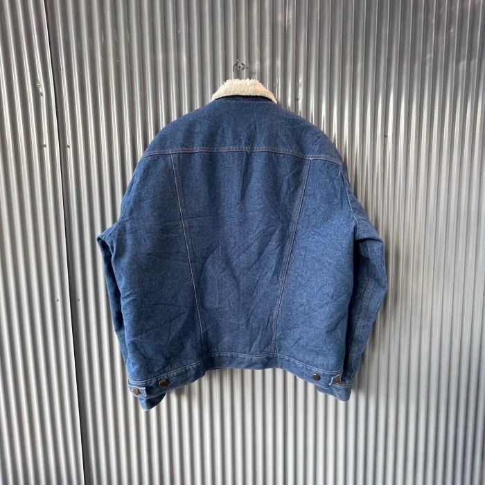 【90s USA製 Wrangler denim boa jacket】 | Vintage.City 古着屋、古着コーデ情報を発信