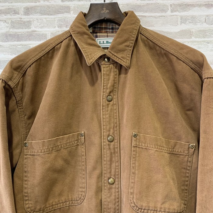 80s L.L.BEAN エルエルビーン ハンティングシャツ ダックジャケット | Vintage.City 古着屋、古着コーデ情報を発信