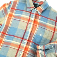 LAUREN RalphLauren linen check shirts | Vintage.City 古着屋、古着コーデ情報を発信