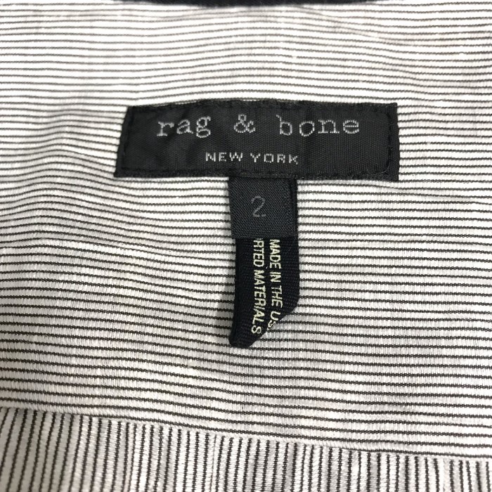 rag & bone ショート丈シャツジャケット | Vintage.City 古着屋、古着コーデ情報を発信