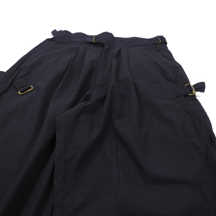 ベルテッドパンツ M ブラック ナイロン 日本製 | Vintage.City 古着屋、古着コーデ情報を発信