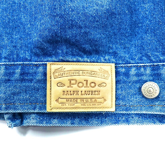 POLO RALPH LAUREN デニムジャケット M ビッグシルエット | Vintage.City 古着屋、古着コーデ情報を発信