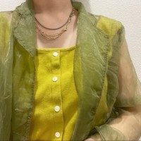 see through vintage blouse〜シースルーブラウス〜 | Vintage.City 古着屋、古着コーデ情報を発信