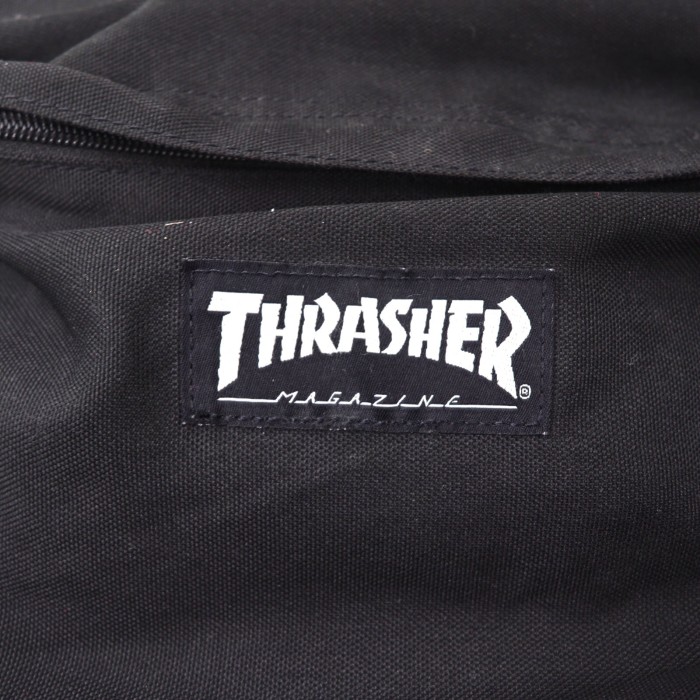 THRASHER デイパック リュック ブラック ナイロン | Vintage.City 빈티지숍, 빈티지 코디 정보