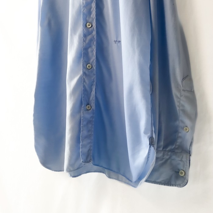 Hermes” light blue shirt made in France | Vintage.City 古着屋、古着コーデ情報を発信