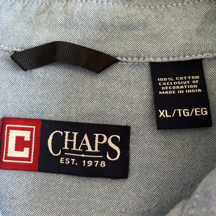 CHAPSコットンワークシャツ | Vintage.City 빈티지숍, 빈티지 코디 정보
