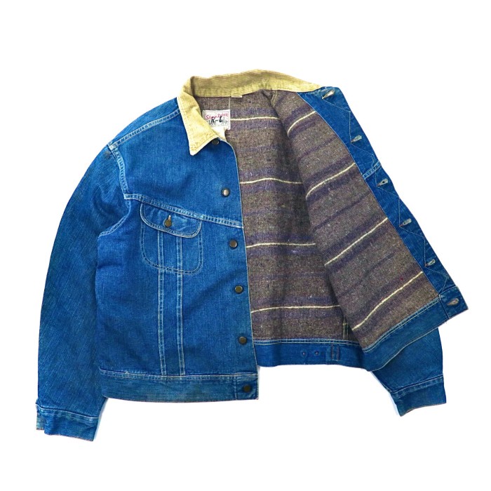 LEE デニムジャケット L ブルー STORM RIDER 70's USA製 | Vintage.City 古着屋、古着コーデ情報を発信
