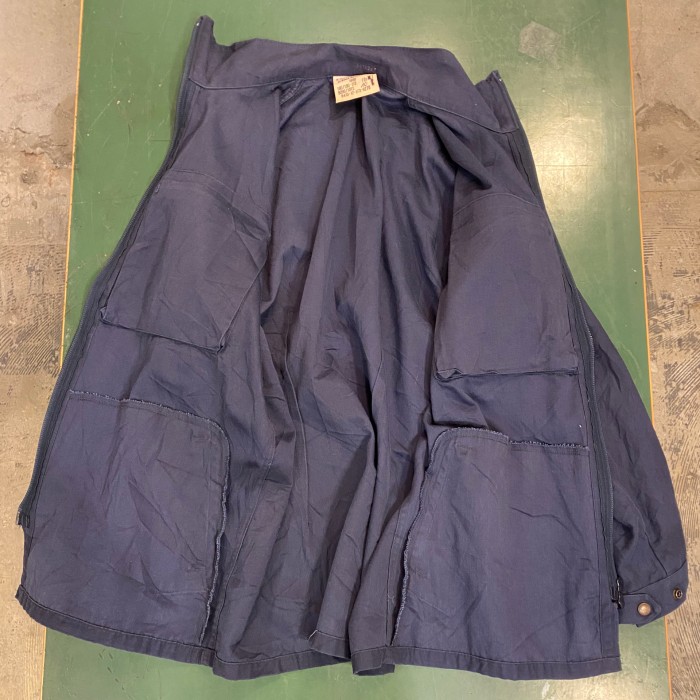 88'sドイツ軍 ジップブルゾンジャケット 紺[XLサイズ] | Vintage.City 古着屋、古着コーデ情報を発信