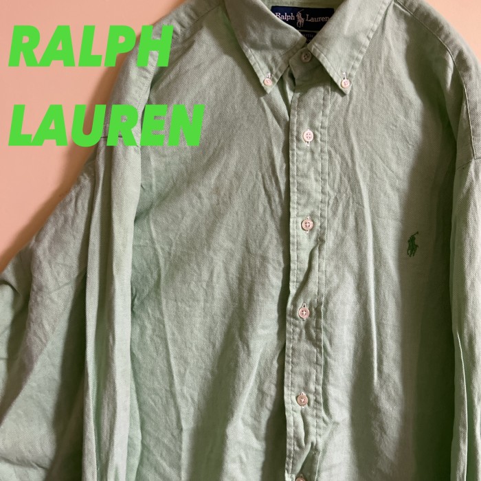 RALPH LAUREN オーバーサイズコットンシャツ | Vintage.City