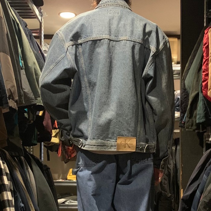 Calvin Klein デニムジャケット "Made in USA" | Vintage.City 古着屋、古着コーデ情報を発信