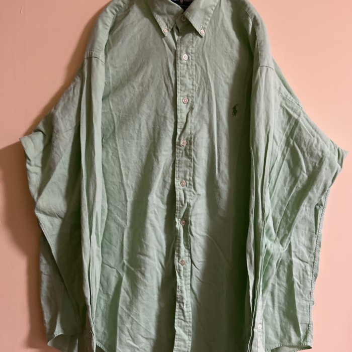 RALPH LAUREN オーバーサイズコットンシャツ | Vintage.City 古着屋、古着コーデ情報を発信