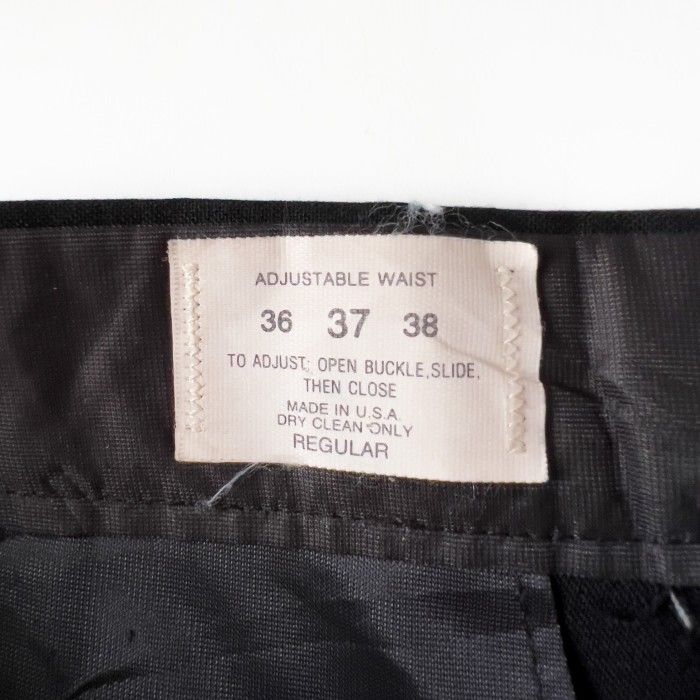 made in USA ロケットtalon zip wide slacks | Vintage.City