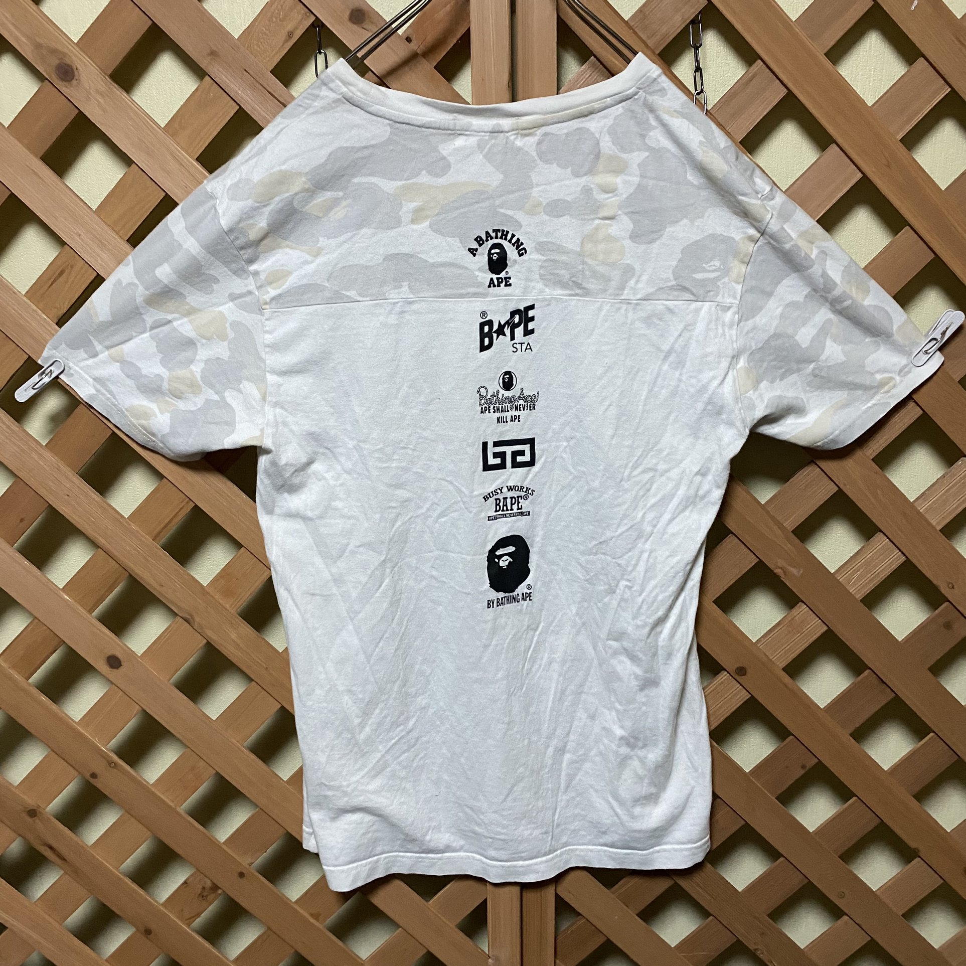通販大人気 A エイプ BUSY WORKS Tシャツ の通販 by iPhone's shop｜ア