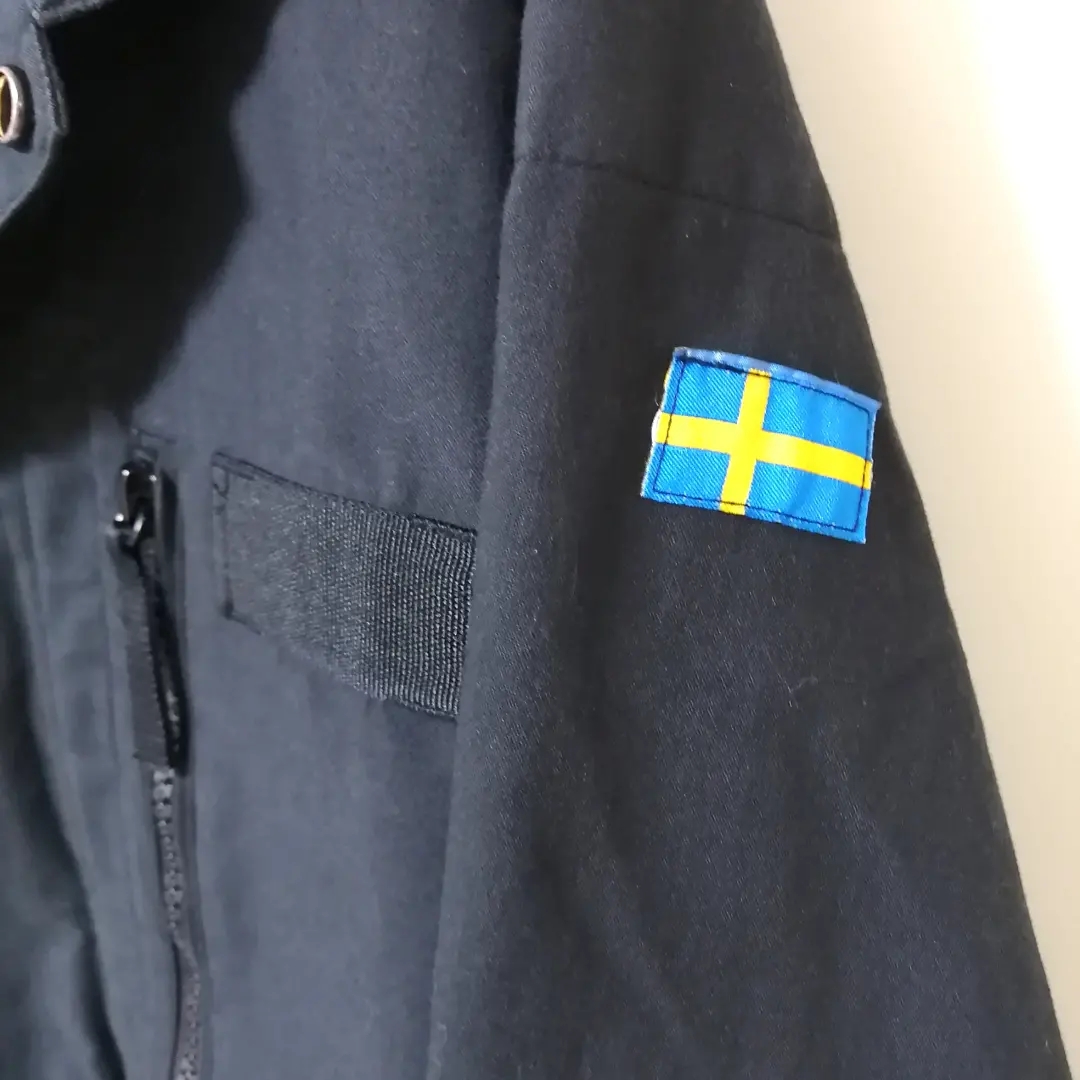 貴重！ミリタリー実物 スウェーデン軍 変形ギミックコート ジャケット 