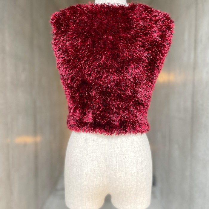shaggy bustier | Vintage.City 古着屋、古着コーデ情報を発信
