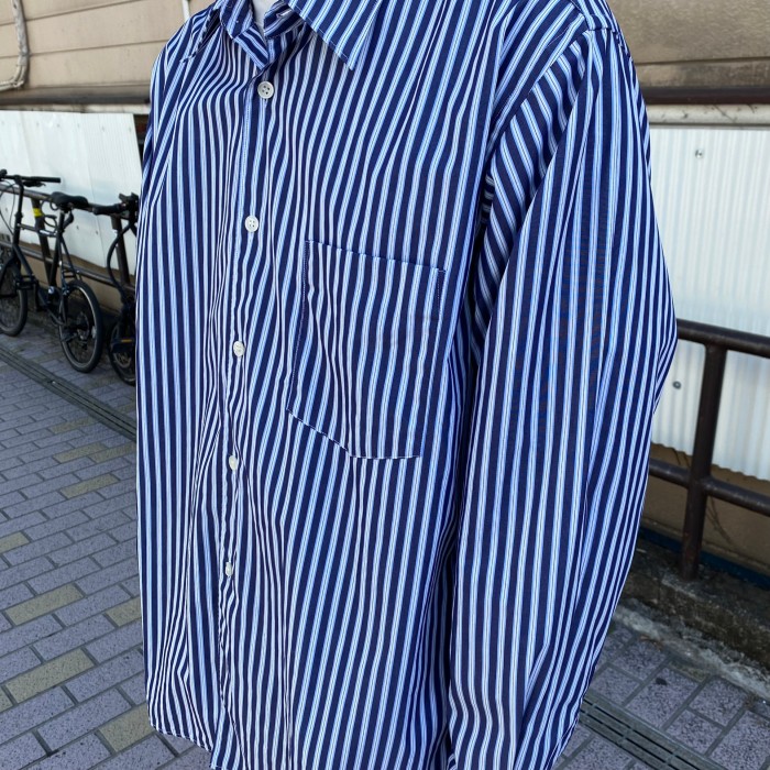 COMME des GARCONS SHIRT FOREVER ストライプシャツ | Vintage.City