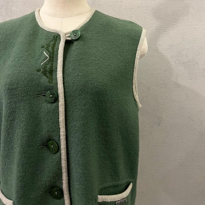 GEIGER austria tylolean vest | Vintage.City 古着屋、古着コーデ情報を発信