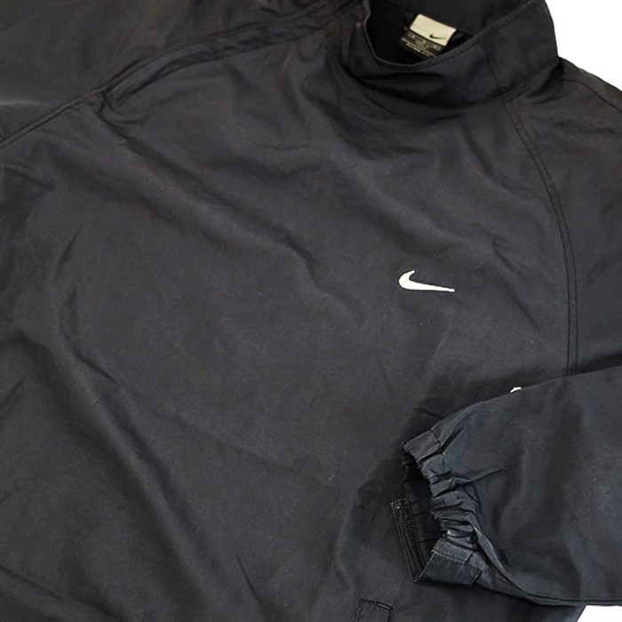 00s Nike CLIMA FIT 2Way mock neck jacket | Vintage.City