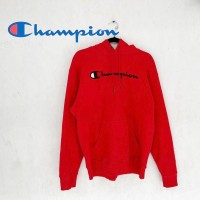 Champion チャンピオン パーカー メンズ 袖ロゴ レッド 2XL 古着 | Vintage.City 古着屋、古着コーデ情報を発信