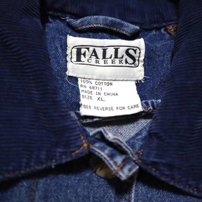 used denim coat / FALLS | Vintage.City 古着屋、古着コーデ情報を発信