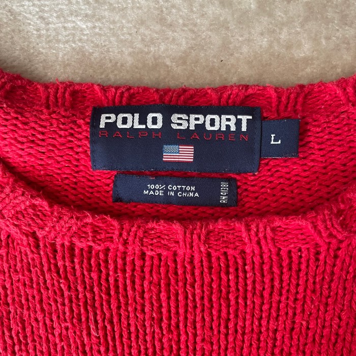 ポロスポーツ　ニット オーバーサイズセーター | Vintage.City 빈티지숍, 빈티지 코디 정보